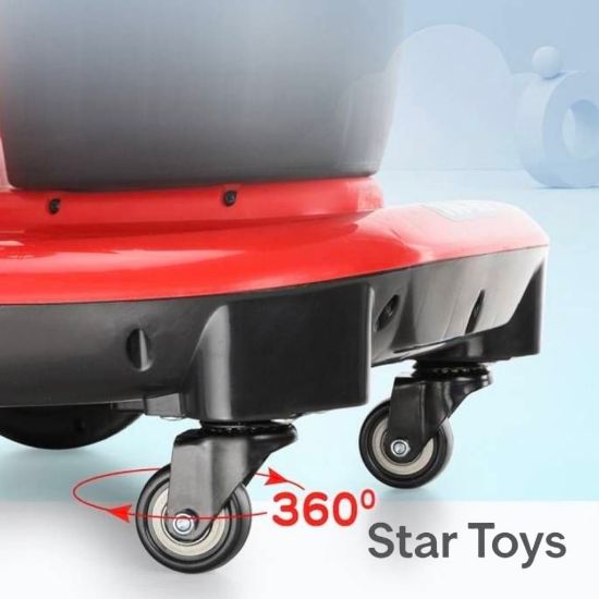 صورة  سكوتر كهربائي للاطفال - سكوتر اطفال كهرب بقوة 6V لون احمر 